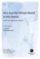 He's Got the Whole World in His Hands SATB choral sheet music cover